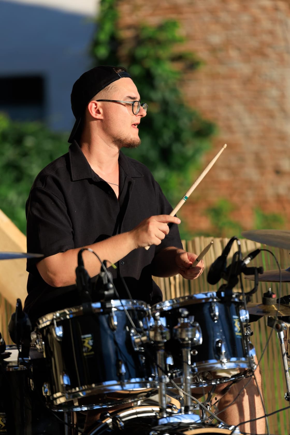Natanael Lupu, drums in MoonGroove
