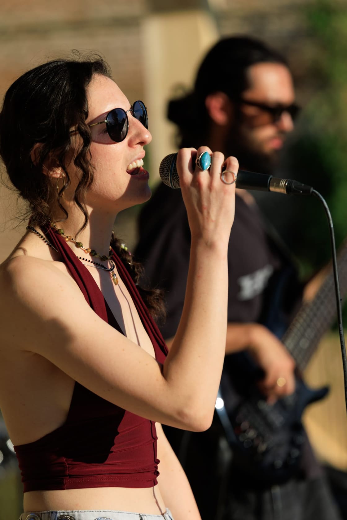 Portrait of MoonGroove’s vocalist