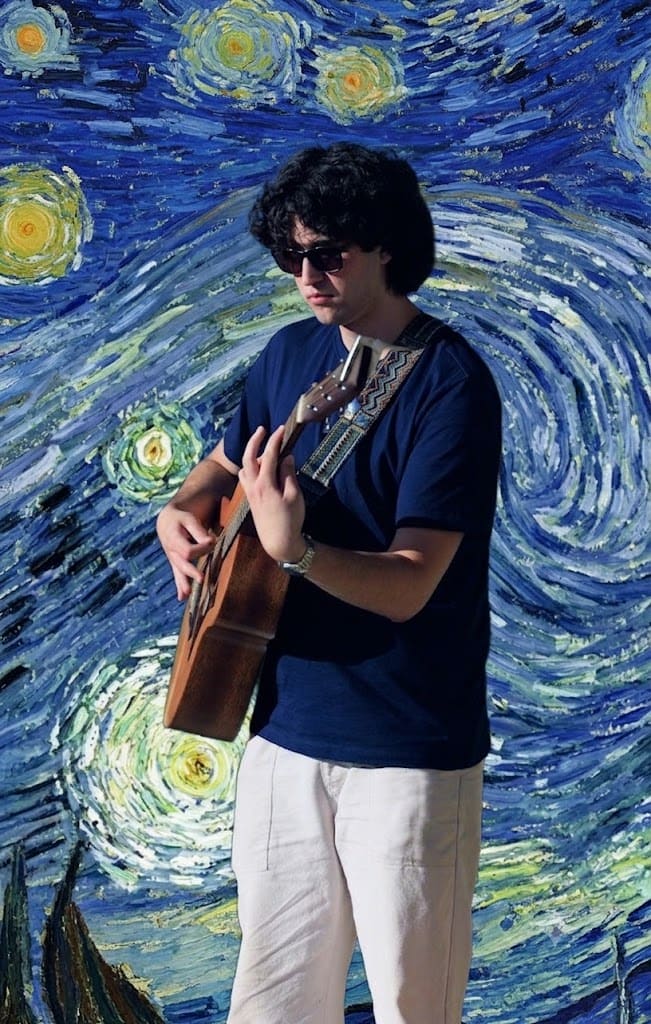 Moongroove's guitar player